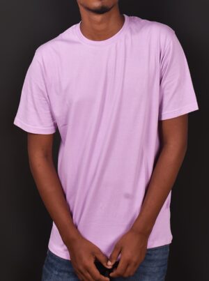 Plain lavender tshirt for men