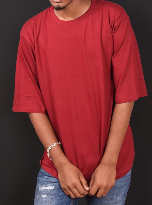 Oversized T Shirt Red