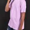 plain lavender cotton t shirt