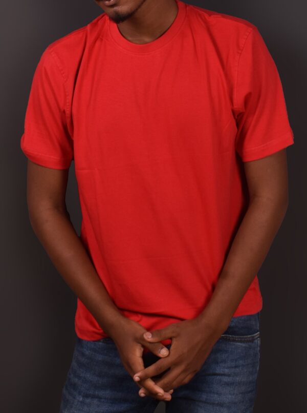 Plain Red T Shirt