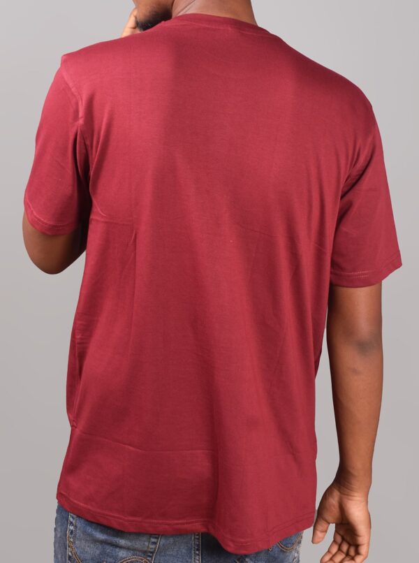 Plain T Shirt Color Maroon