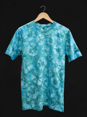 Bandhani Tie Dye Print T-Shirt For Men front