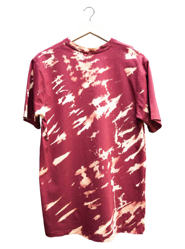Red And Yellow Tie-Dye T-Shirt Buy Now Back