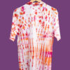 Cotton Orange and Pink Tie Dye T-Shirt Buy Now Back
