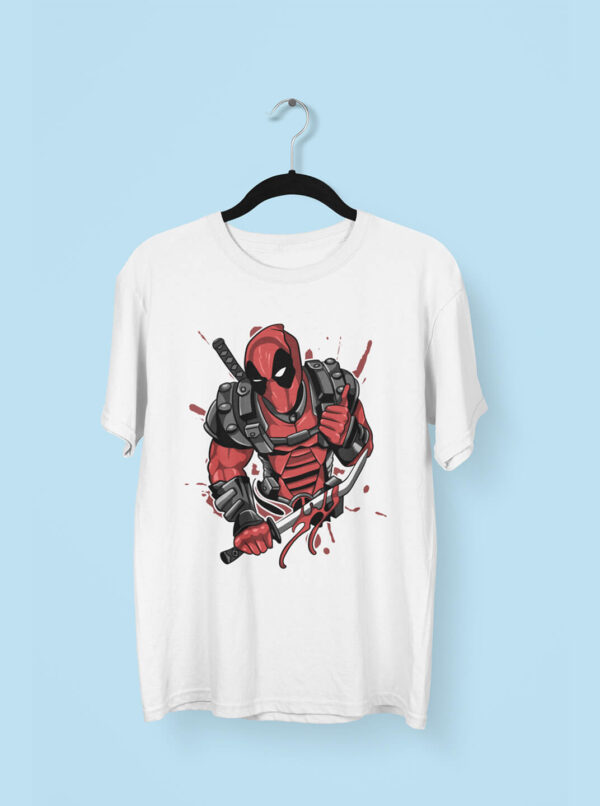 Deadpool Comic T Shirt – Marvel Superhero Tee for Men