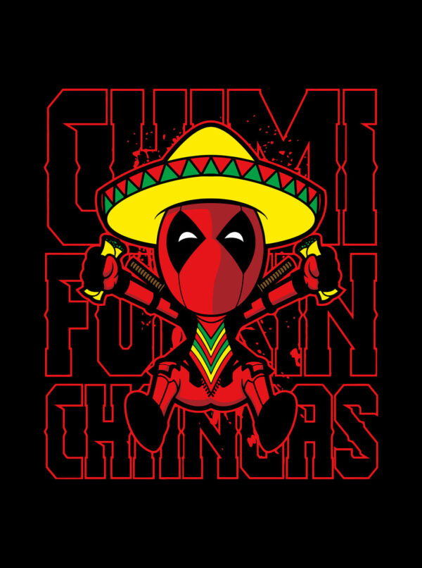 Cowboy Deadpool T Shirt – Marvel Fun Graphic Tee for Men