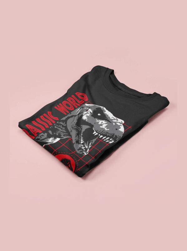Jurassic World T-Rex Grid T-Shirt – Dino Graphic Tee