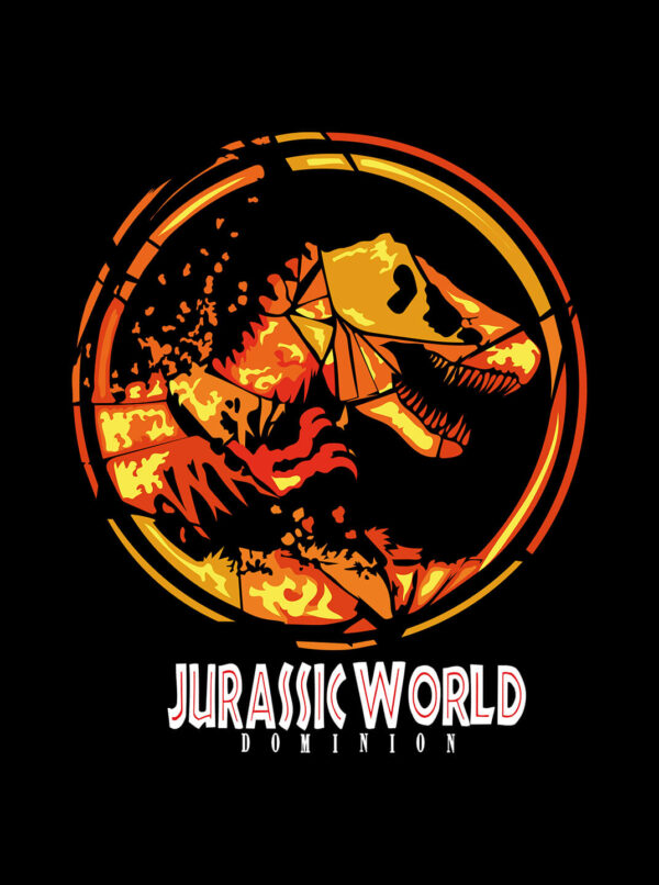 T Shirt Jurassic World – Iconic Dino Graphic Tee