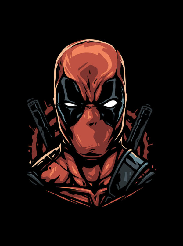 Deadpool Graphic Tee – Bold Marvel T-Shirt for Men