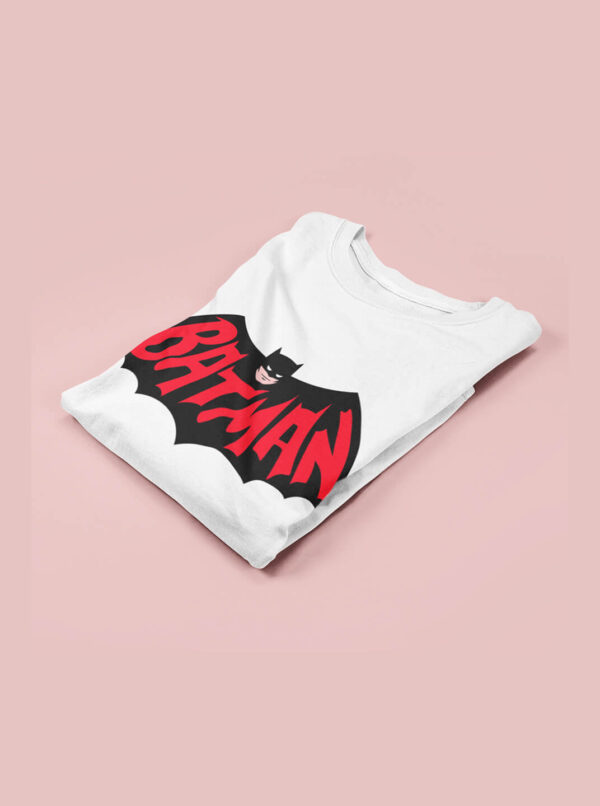 DC Batman Tshirt Mens - Retro Logo Graphic Tee