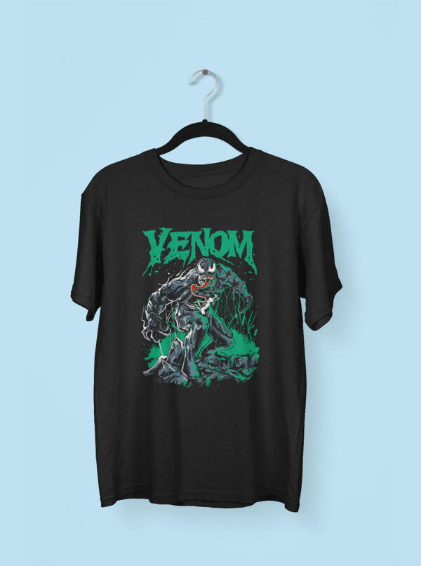 100% Cotton Venom T-Shirt for Men – MCU-Inspired Graphic Tee