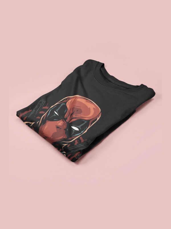 Deadpool Graphic Tee – Bold Marvel T-Shirt for Men
