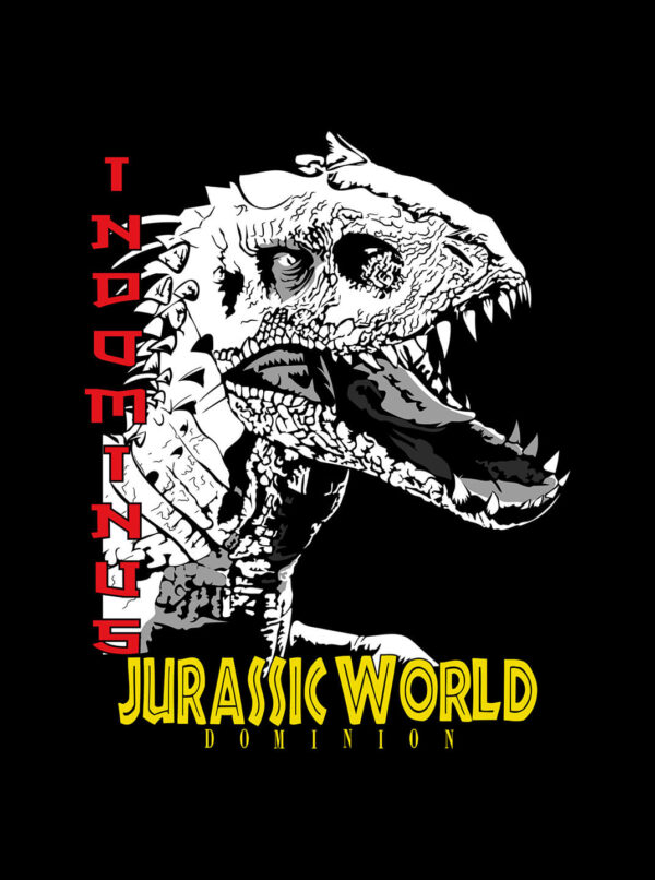 Jurassic World Shirt – Indominus Rex Graphic Tee - Image 4