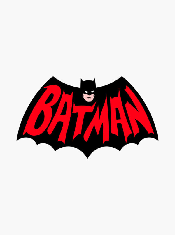 DC Batman Tshirt Mens - Retro Logo Graphic Tee