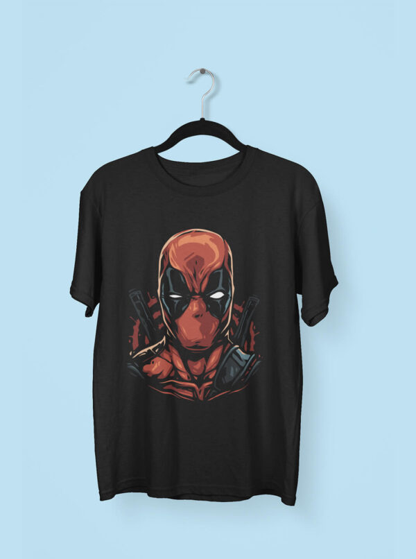 Deadpool Graphic Tee – Bold Marvel T-Shirt for Men