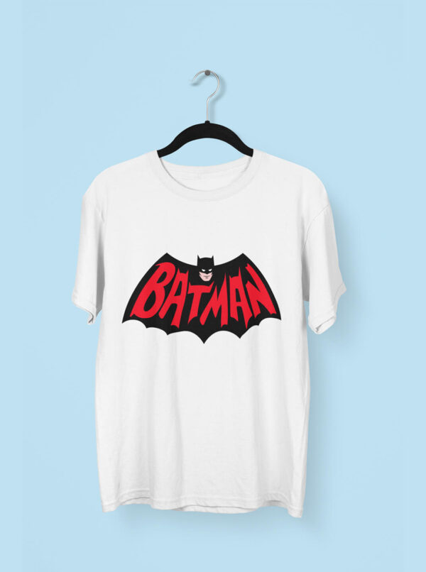 DC Batman Tshirt Mens - Retro Logo Graphic Tee