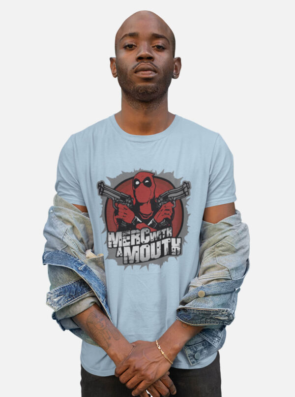 Deadpool T Shirt for Men – Marvel Graphic Tee with Bold Design