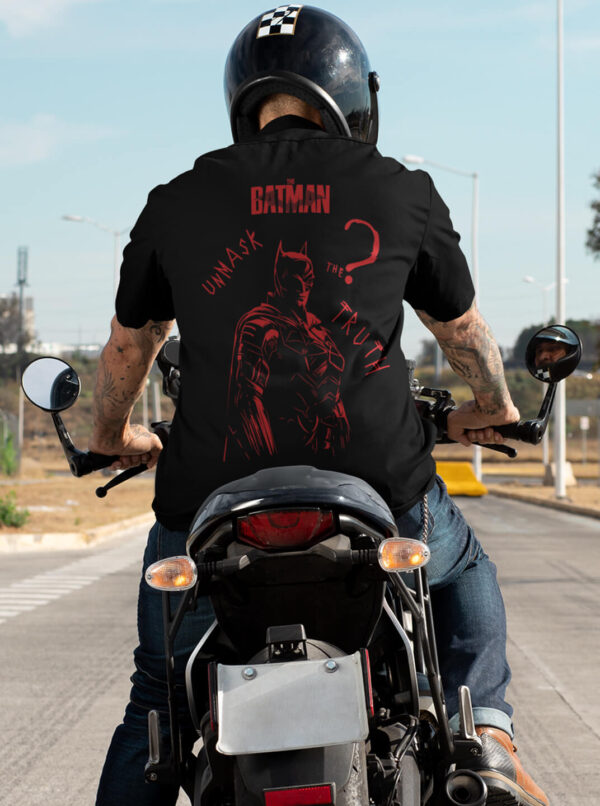 Mens Batman Shirt - Stylish Back Graphic Superhero Tee | Buy Online