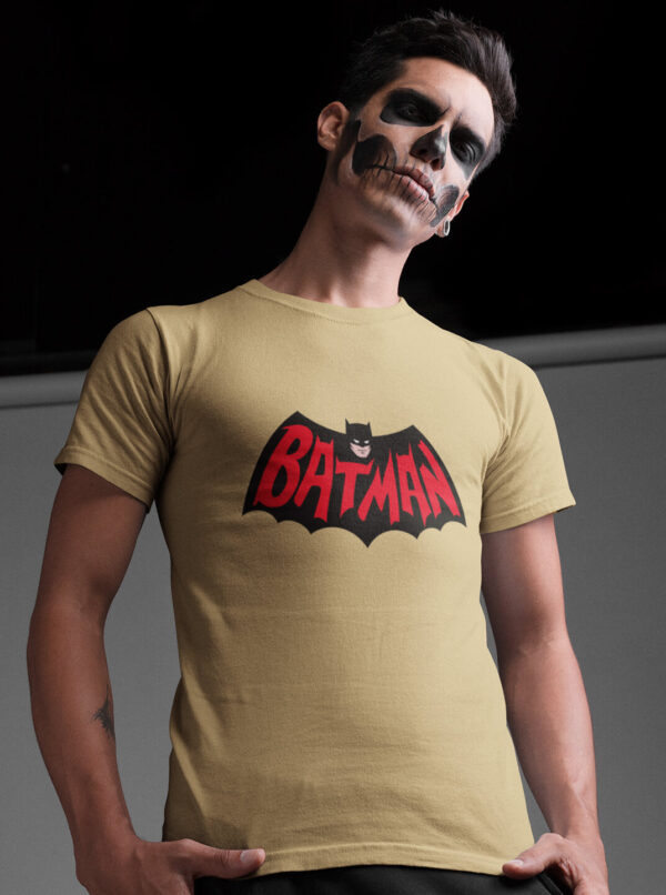 DC Batman Tshirt Mens - Retro Logo Graphic Tee