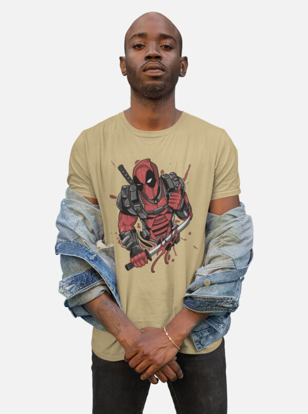 Deadpool Comic T Shirt – Marvel Superhero Tee for Men