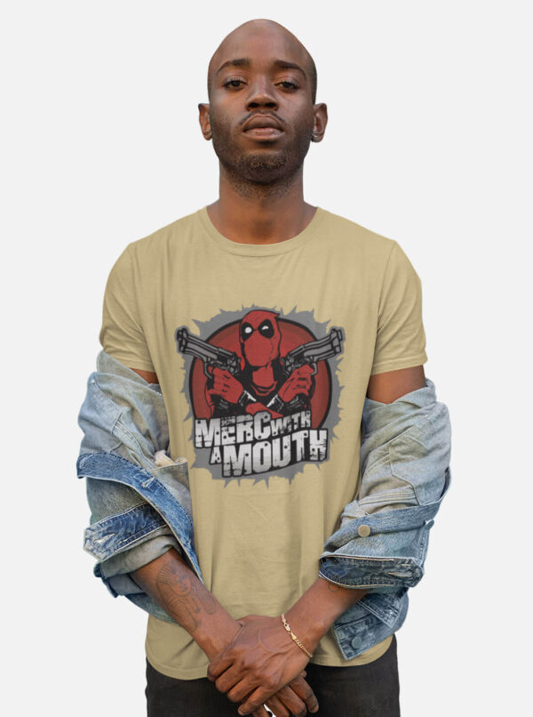 Deadpool T Shirt for Men – Marvel Graphic Tee with Bold Design