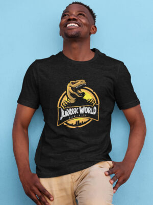 Jurassic World T-Rex Logo T-Shirt – Official Dominion Tee