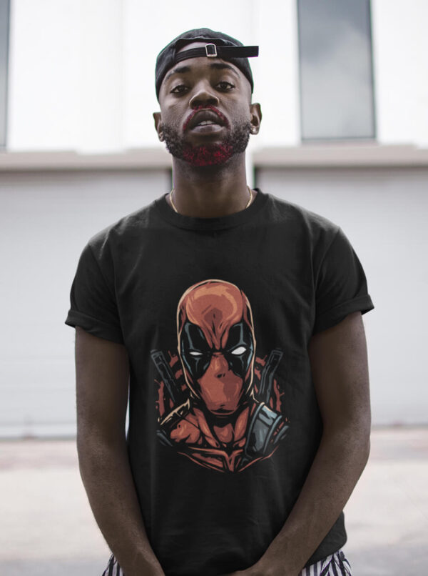 Deadpool Graphic Tee – Bold Marvel T-Shirt for Men