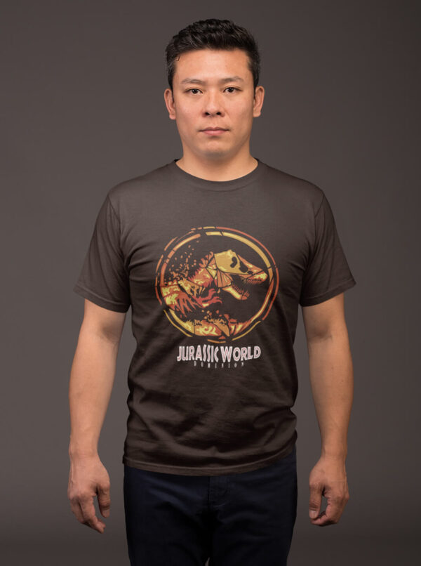 T Shirt Jurassic World – Iconic Dino Graphic Tee