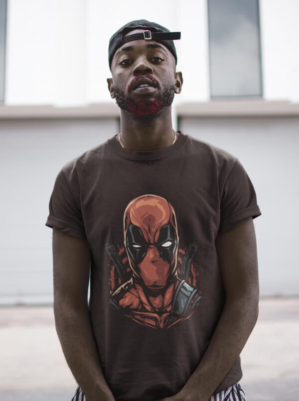Deadpool Graphic Tee – Bold Marvel T-Shirt for Men