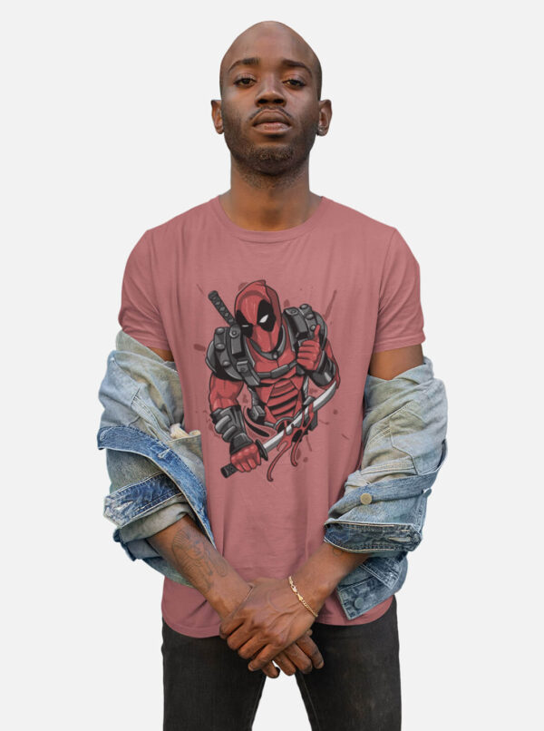 Deadpool Comic T Shirt – Marvel Superhero Tee for Men