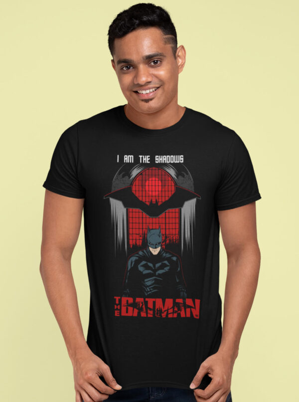 The Batman T Shirt - "I Am The Shadows" Graphic Tee for Men | Shop Now