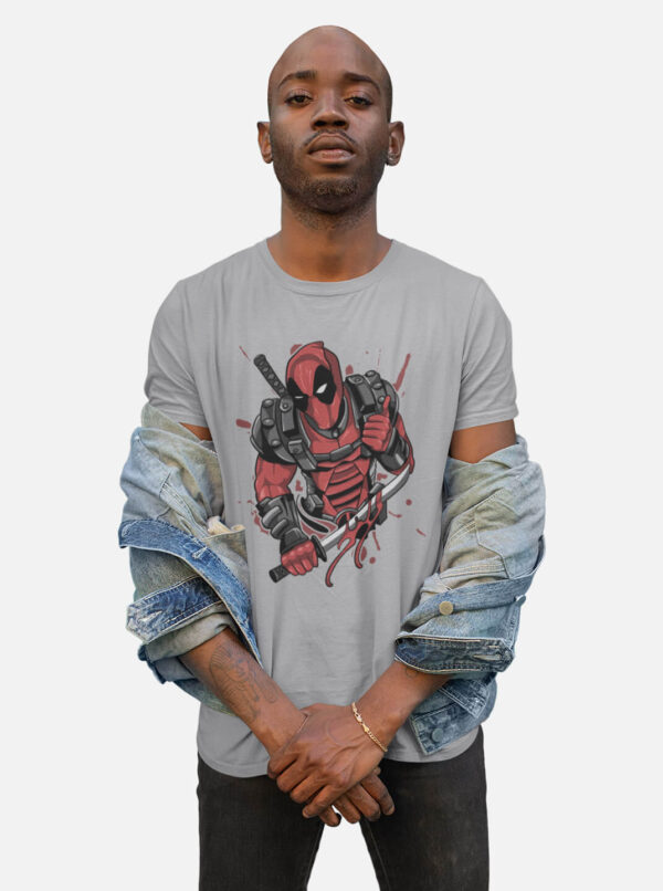Deadpool Comic T Shirt – Marvel Superhero Tee for Men