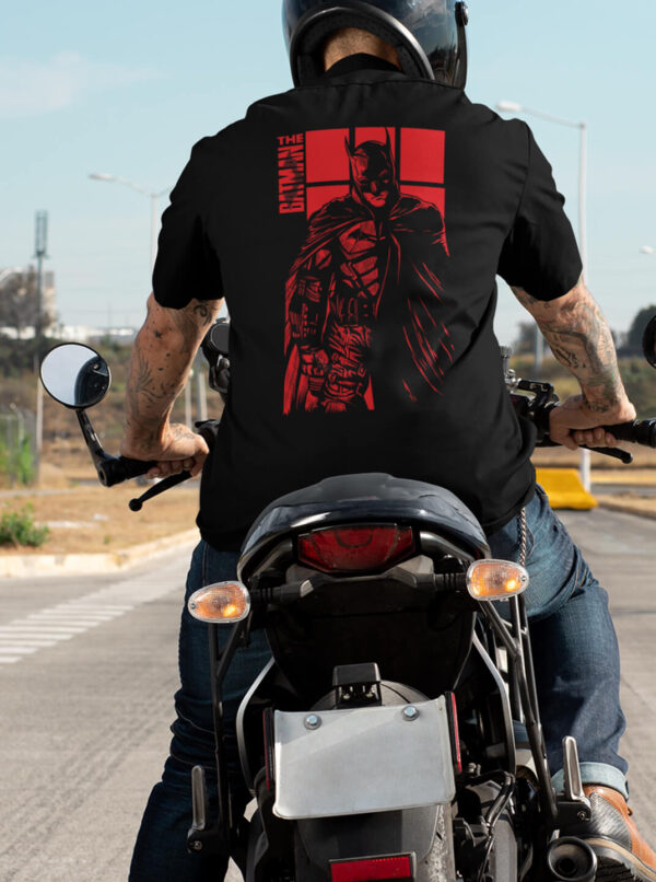 Batman Clothes for Adults - Men's Stylish Graphic Back Print T-Shirt