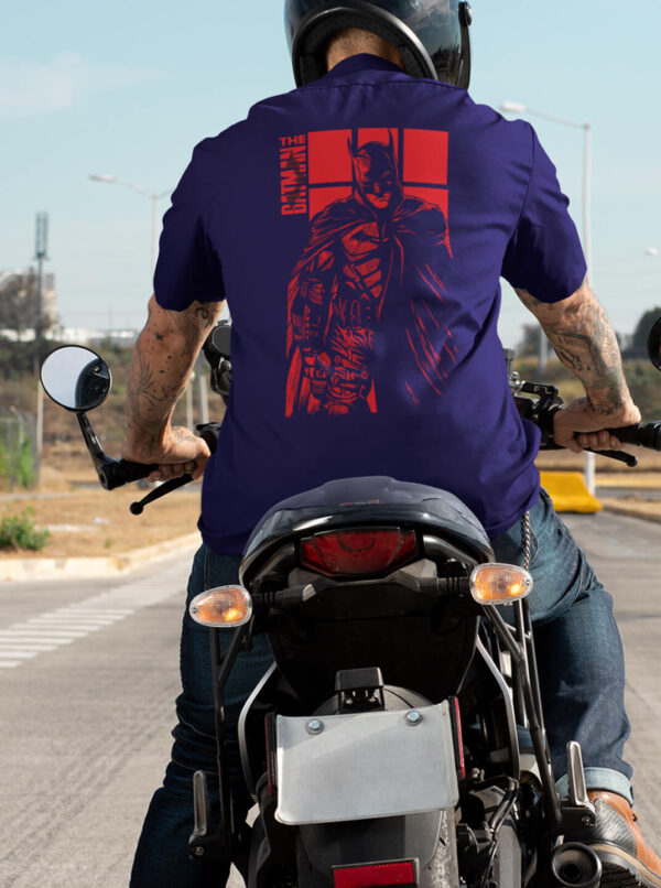 Batman Clothes for Adults - Men's Stylish Graphic Back Print T-Shirt