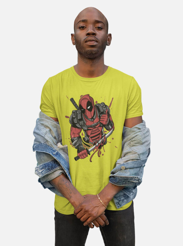 Deadpool Comic T Shirt – Marvel Superhero Tee for Men