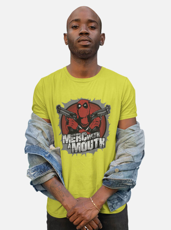 Deadpool T Shirt for Men – Marvel Graphic Tee with Bold Design