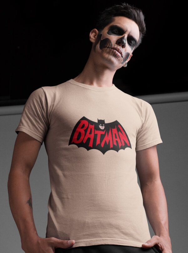 DC Batman Tshirt Mens - Retro Logo Graphic Tee