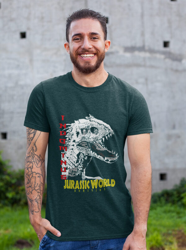 Jurassic World Shirt – Indominus Rex Graphic Tee - Image 6
