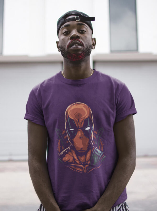 Deadpool Graphic Tee – Bold Marvel T-Shirt for Men