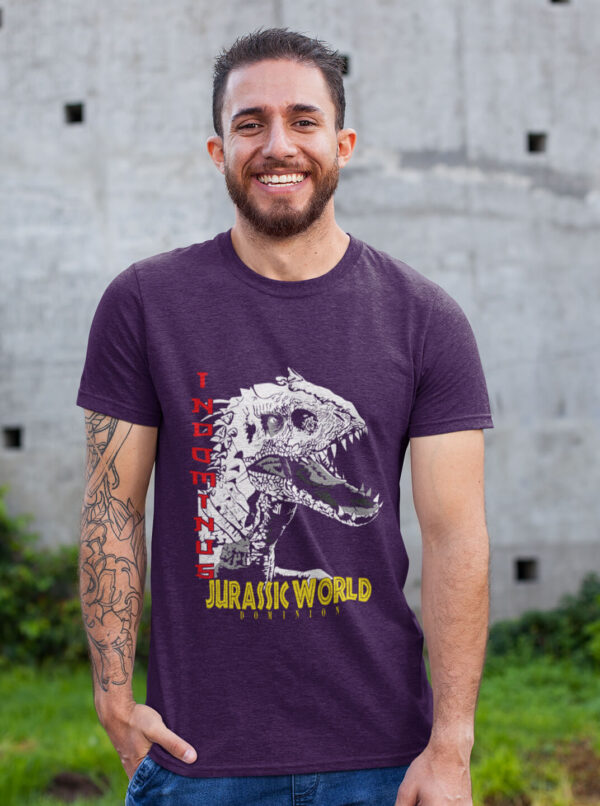 Jurassic World Shirt – Indominus Rex Graphic Tee - Image 5