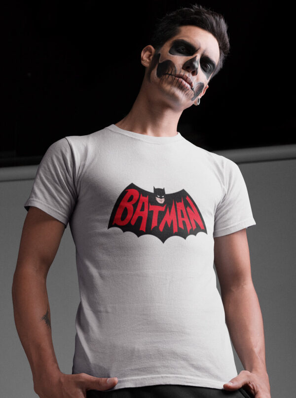 DC Batman Tshirt Mens - Retro Logo Graphic Tee