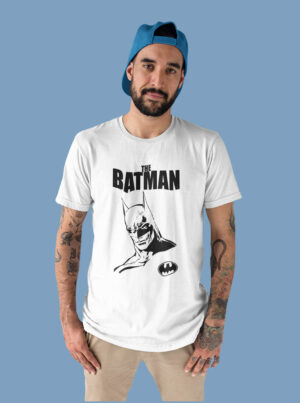 DC The Batman T Shirt - Classic White Graphic Tee for Men | Shop Now