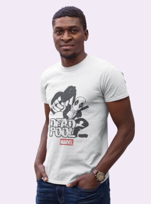 Marvel Deadpool T Shirt Men - Bold Graphic Tee for Superhero Fans