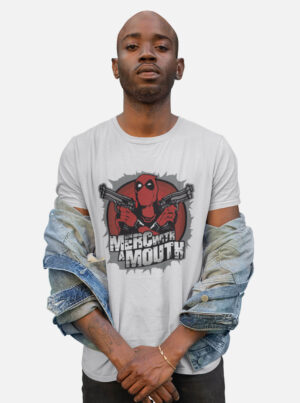 Deadpool T Shirt for Men – Marvel Graphic Tee with Bold Design