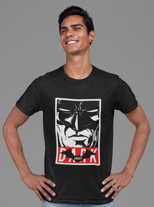 DC Batman Dark Knight T Shirt - Bold Graphic Superhero Tee