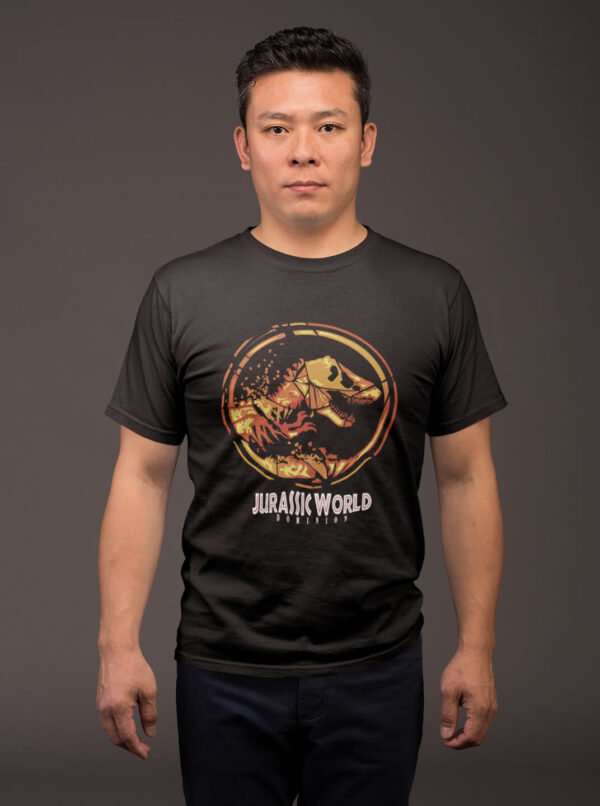 T Shirt Jurassic World – Iconic Dino Graphic Tee