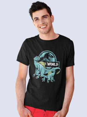 Unleash your inner dinosaur lover with this Jurassic Park T-Shirt. Bold design, comfy fit, and perfect for fans of the iconic movie franchise!