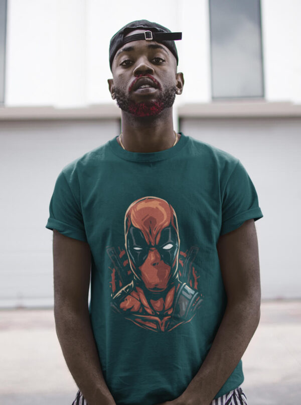 Deadpool Graphic Tee – Bold Marvel T-Shirt for Men
