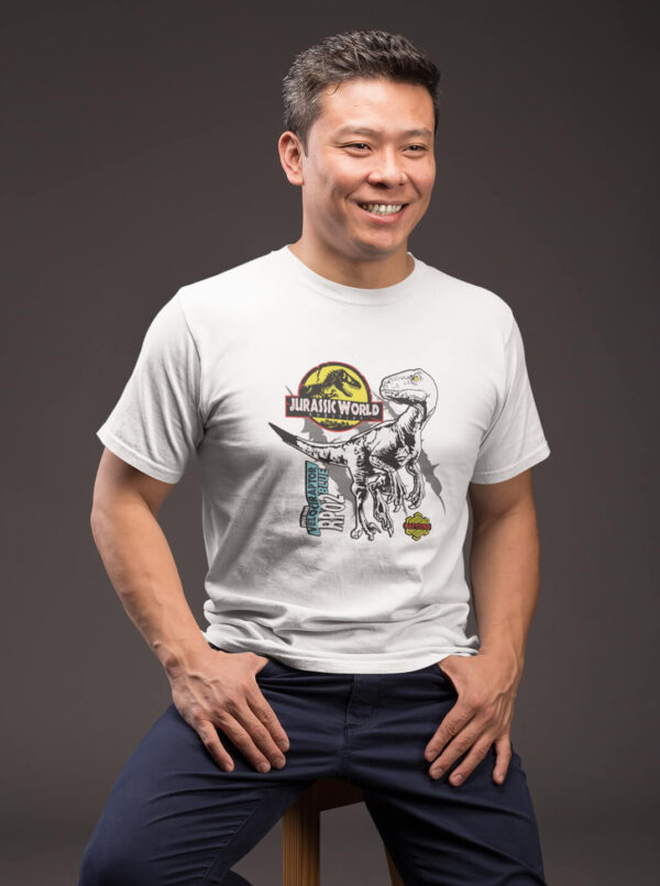 Jurassic World T-Shirt – Velociraptor Graphic Tee