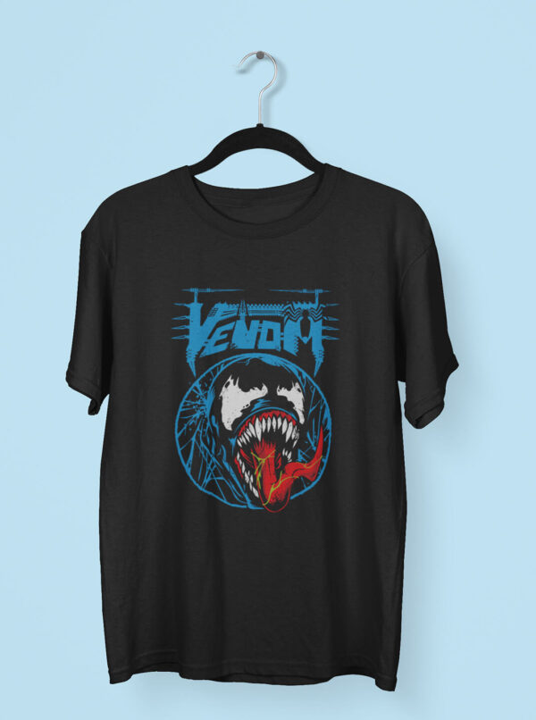 Heavy Metal Venom T-Shirt – Symbiote Rock Rage Edition